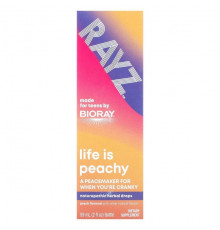 Rayz, Life Is Peachy, Herbal Drops For Teens, Peach, 2 fl oz (59 ml)