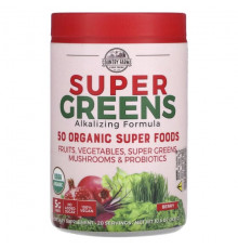 Super Greens, Alkalizing Formula, Chocolate, 10.6 oz (300 g)