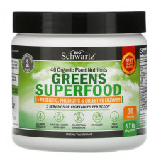 BioSchwartz, Greens Superfood, 190 г (6,7 унции)