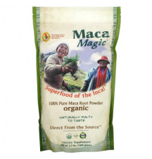 Maca Magic, полностью чистый органический порошок из корня маки, 1000 г (2,2 фунта)