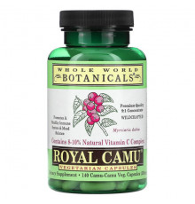 Whole World Botanicals, Royal Camu, 350 мг, 140 вегетарианских капсул