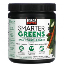 Smarter Greens, Daily Wellness Powder, Naturally Unflavored, 10.2 oz (288 g)