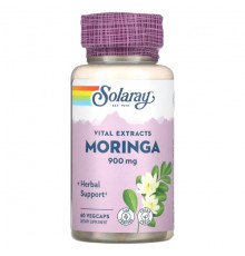 Moringa, 900 mg, 60 Vegcaps (450 mg per Capsule)