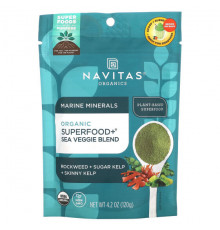 Navitas Organics, Marine Minerals, смесь органических суперпродуктов и морских овощей, 120 г (4,2 унции)