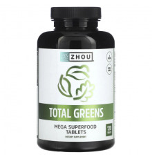 Zhou Nutrition, Total Greens, 120 таблеток