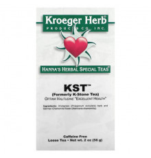 Kroeger Herb Co, Hanna's Herbal Special Tea, KST, без кофеина, 56 г (2 унции)