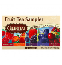 Celestial Seasonings, набор травяных чаев, без кофеина, 5 вкусов, 18 чайных пакетиков, 30 г (1,0 унция)