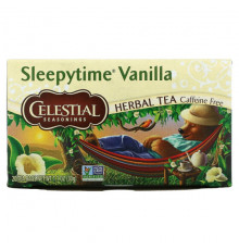 Celestial Seasonings, травяной чай, убаюкивающая мята, без кофеина, 20 чайных пакетиков, 29 г (1,0 унции)