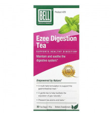 Bell Lifestyle, Чай Ezee Digestion, 30 чайных пакетиков (45 г)