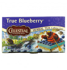 Celestial Seasonings, Травяной чай, Черная вишня, без кофеина 20 чайных пакетиков, 1.6 унции (44 г)