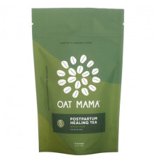 Oat Mama, Послеродовой лечебный чай, груша со специями, без кофеина, 14 чайных пакетиков, 32 г