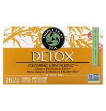 Detox, Caffeine Free, 20 Tea Bags, 1.16 oz (33 g)