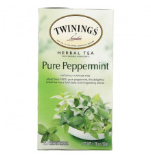 Twinings, травяной чай, без кофеина, лимон и имбирь, 25 пакетиков, 1,32 унции (37,5 г)