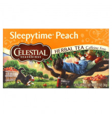 Celestial Seasonings, травяной чай, убаюкивающая мята, без кофеина, 20 чайных пакетиков, 29 г (1,0 унции)