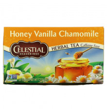 Celestial Seasonings, травяной чай, ромашка, без кофеина, 20 чайных пакетиков, 25 г (0,9 унции)