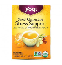 Yogi Tea, Bedtime, успокаивающая карамель, без кофеина, 16 чайных пакетиков, 30 г (1,07 унций)