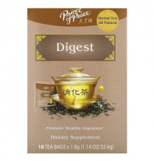 Prince of Peace, Herbal Tea, Digest, 18 чайных пакетиков, 32,4 г (1,14 унции)