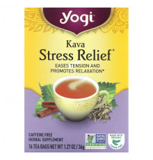 Yogi Tea, Bedtime, успокаивающая карамель, без кофеина, 16 чайных пакетиков, 30 г (1,07 унций)