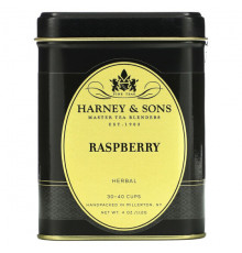 Harney & Sons, травяной чай с малиной, без кофеина, 112 г (4 унции)