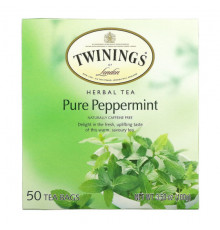 Twinings, травяной чай, без кофеина, лимон и имбирь, 25 пакетиков, 1,32 унции (37,5 г)