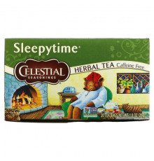 Celestial Seasonings, травяной чай, убаюкивающая мята, без кофеина, 20 чайных пакетиков, 29 г (1,0 унции)