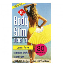 Uncle Lee's Tea, Body Slim Dieter Tea, клюква, 30 чайных пакетиков, 60 г (2,12 унции)