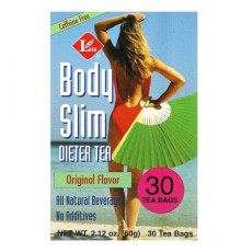 Uncle Lee's Tea, Body Slim Dieter Tea, клюква, 30 чайных пакетиков, 60 г (2,12 унции)