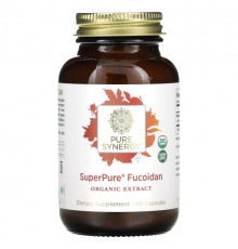 Pure Synergy, SuperPure, фукоидан, 60 капсул