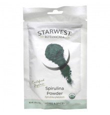 Starwest Botanicals, Органическая спирулина в порошке, 70 г (2,47 унции)