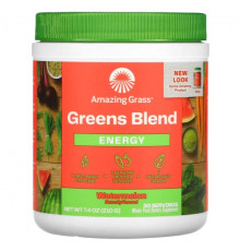 Amazing Grass, Green Superfood, Энергия, Арбуз, 7,4 унции (210 г)