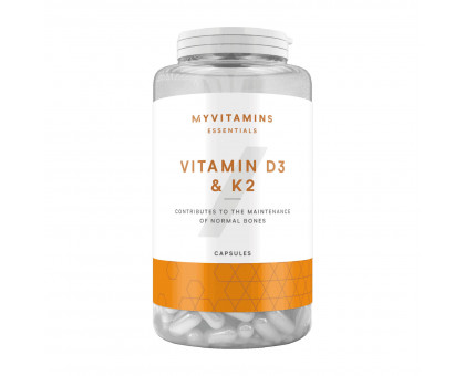 Витамины D3 и K2 - 90капсул
