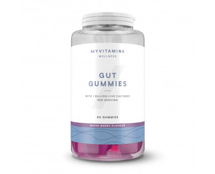 Жевательный мармелад Gut Gummies - 60servings - Ягодный микс