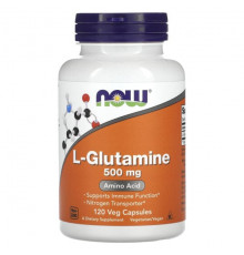 L-Glutamine, 500 mg, 120 Veg Capsules