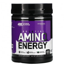 Optimum Nutrition, Essential Amin.O. Energy, виноград «Конкорд», 270 г (9,5 унции)