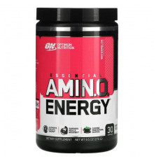 Optimum Nutrition, Essential Amin.O. Energy, виноград «Конкорд», 270 г (9,5 унции)