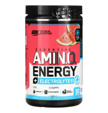 Optimum Nutrition, Essential Amino Energy + электролиты, арбузный взрыв, 10,05 унц. (285 г)