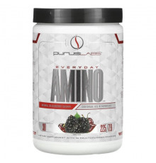 Purus Labs, Everyday Amino, натуральная ежевика и вишня, 225 г (7,9 унции)