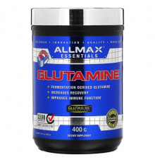 ALLMAX, 100% чистый микронизированный глутамин, без глютена, веганский продукт, с сертификатом кошерности, 400 г (14,1 фунтов)