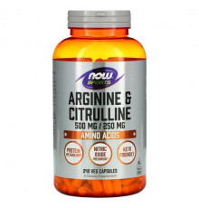 Sports, Arginine & Citrulline, 120 Veg Capsules