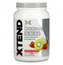 Xtend, The Original, 7 г аминокислот с разветвленной цепью (BCAA), со вкусом клубники и киви, 1,26 кг (2,78 фунта)