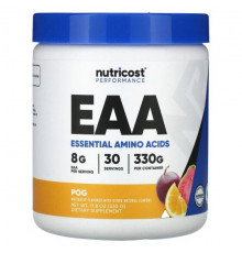 Nutricost, Performance, EAA, без добавок, 249 г (8,9 унции)