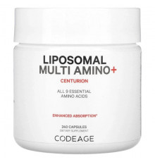 Codeage, Liposomal Multi Amino +, Centurion`` 240 капсул