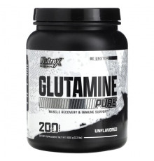 Nutrex Research, Glutamine Drive, без добавок, 1000 г (2,2 фунта)