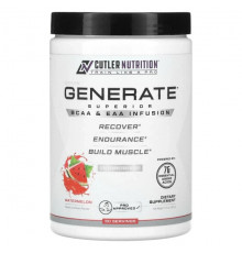 Cutler Nutrition, Generate, превосходный настой BCAA и EAA, арбуз, 321 г (11,3 унции)