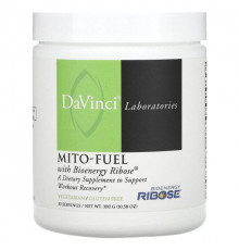 DaVinci Laboratories of Vermont, Mito-Fuel с биоэнергетической рибозой, 300 г (10,58 унции)