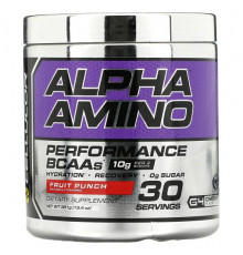 Cellucor, Alpha Amino, аминокислоты с разветвлённой цепью для производительности, фруктовый пунш, 13,4 унц. (381 г)