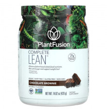 PlantFusion, Complete Lean, шоколадный брауни, 420 г (14,82 унции)