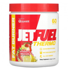 GAT, JetFuel Thermo, сжигатель жира, клубничный лимонад, 384 г (13,5 унции)