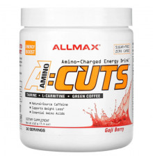 ALLMAX, ACUTS, энергетический напиток с аминокислотами, голубая малина, 210 г (7,4 унции)