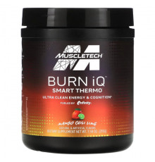 MuscleTech, Burn iQ, Smart Thermo, манго и чили, лайм, 215 г (7,58 унции)